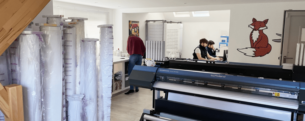 Milton Keynes Sticker Printing Studio