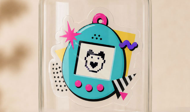 Clear stickers