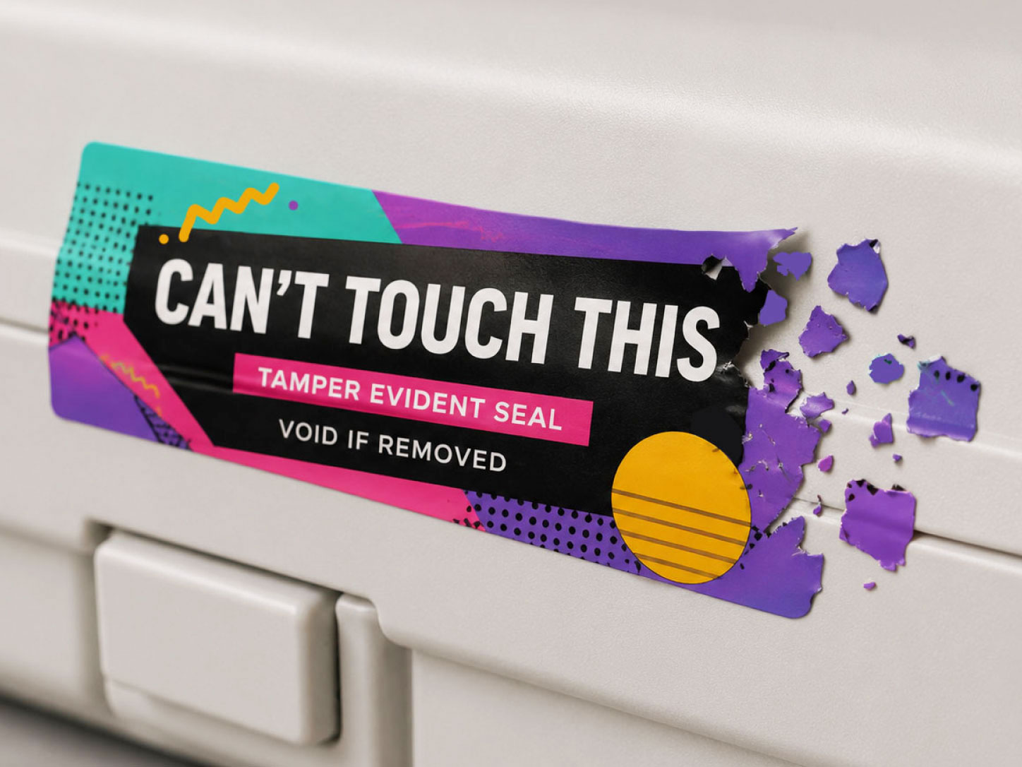 Tamper-proof stickers