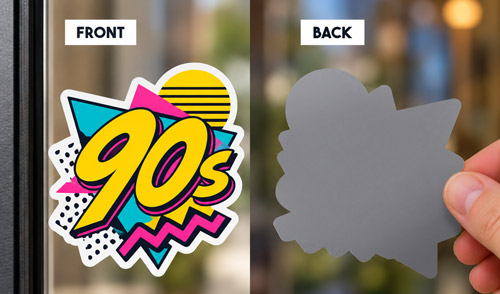 Blockout stickers